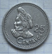 01325 Gwatemala 25 centavos 1997