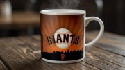 San Francisco Giants prezent dla kibica Baseball kubek ceramiczny gadzet