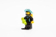 Figurka Lego City cty0959 Diver nurek dziewczyna aparat 60221