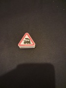 Lego duplo znak przejazd kolejowy