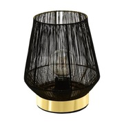 Lampka nocna industrialna czarna z włącznikiem Escandidos 99808 EGLO