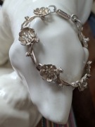 Warmet bransoletka srebro vintage PRL 