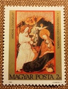Zwiastowanie Najświętszej Maryi Panny z ołtarza w Csíkmenaság. 1983 Węgry