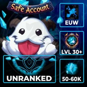 League of Legends KONTO LOL SMURF EUW 50-60k BE