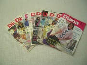 Gazetka mała Diana - robótki ręczne-gazetki archiwalne 9 sztuk