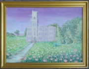 PRZED ZAMKIEM akryl płyta 60 x 38 cm