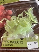 Nowe świecące w ciemności fosforyzujące robaki jaszczurki  figurki