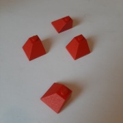 Lego 3045 czerwony Slope 45° 2 x 2 Double Convex Corner 