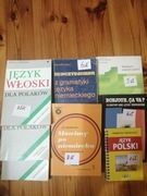 Nauka języków obcych- angielskiego, włoskiego, niemieckiego, francuskiego