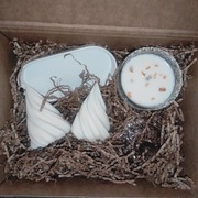 Zestaw świec sojowych, Robea, kolekcja Essence, świąteczne 