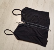 strój disco gorset lata 80 estradowa studniówka S nr 2