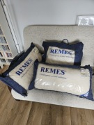 Kołdra wełniana + 2 poduszki  REMES – nowe, merino