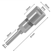Przedłużka frezu wrzeciona frezarki tuleja przedłużająca 6mm x 6mm