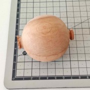 Drewniane kule toczone Kula drewniana bukowa 58mm