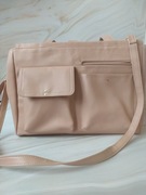 Torba shoper kolor brudny róż 