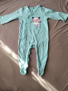 Pajacyk dla niemowlaka z kotkiem, 68,  bawełna 100%