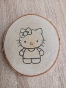 Hello Kitty. Podkładka pod kubek.