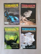 archiwalne cztery numery magazynu Terrarium 2002/2003