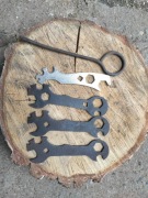 Klucze rowerowe 10 sztuk 