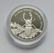 srebrna moneta 20 zł, Jelonek Rogacz, 1997