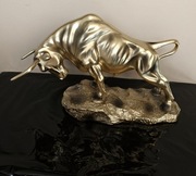 Duży posąg byka 30cm dł. 