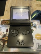 Gameboy advance sp w zestawie z grami
