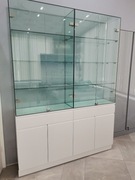 Szafka z witryną Gablota szklana Salon kosmetyczny