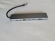 Adapter HUB USB-C (3,1) 8 in 1