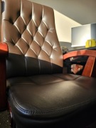 Fotel skórzany biurowy obrotowy premium 