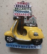 Magnes na lodówkę  Jezioro Como Italia Wlochy