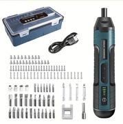 Wkrętak akumulatorowy śrubokręt elektryczny  3.7V Zestaw 105 elementów