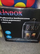 Frytkownica beztłuszczowa Linbox Air Fryer 5502 1400W 5l czarna