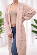 Kardigan różowy Lorena