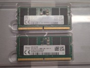 2x16GB DDR5 5600, sprawne.