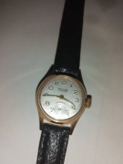 Stary szwajcarski zegarek damski pallas pozlacany