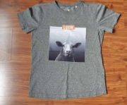 T-shirt koszulka 5.10.15 Lincoln&Sharks rozm. 146 szary melanż owca 