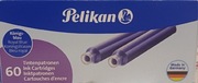 Naboje do pióra Pelikan Royal Blue 60 szt. Niebieskie (Königsblau)
