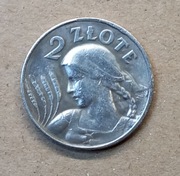 2 złote - Żniwiarka - 1924 - KOPIA