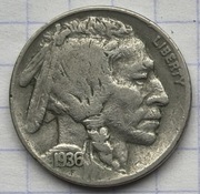 0993 USA 5 centów 1936