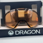 Wymienna szybka do gogli narciarskich Dragon D3 OTG pomarańczowa