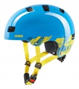 Kask rowerowy dziecięcy Uvex Kid 3 niebieski rozmiar 55-58