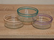 Zestaw 3szt miseczek świeczników 2w1 Minimalistyczne NOWE