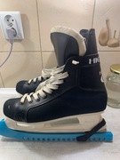 Łyżwy hokejowe HIGH Q  roz.45 wkładka 30 cm ŁADNY stan