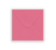 perłowe czerwone koperty 13x13, kwadratowe koperty ozdobne 13x13 cm