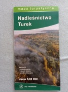 Nadleśnictwo Turek mapa 