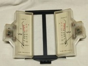 Wskaźniki wysterowania VU z magnetofonu Niko stan idealny cena za 2 szt 