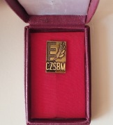 Złota Odznaka CZSBM - Centralny Związek Spółdzielni Budownictwa Mieszkanio
