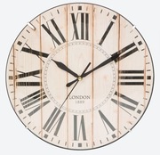 Piękny  Zegar ścienny  Styl vintage London 32cm na bateria AA 