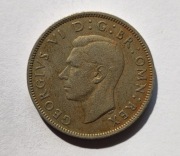 Anglia 2 Szylingi (floren) Cesarz Indii z 1948 r.