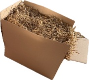 Ekologiczna słoma ściółka podłoże dla kur gabaryt C paczkomat